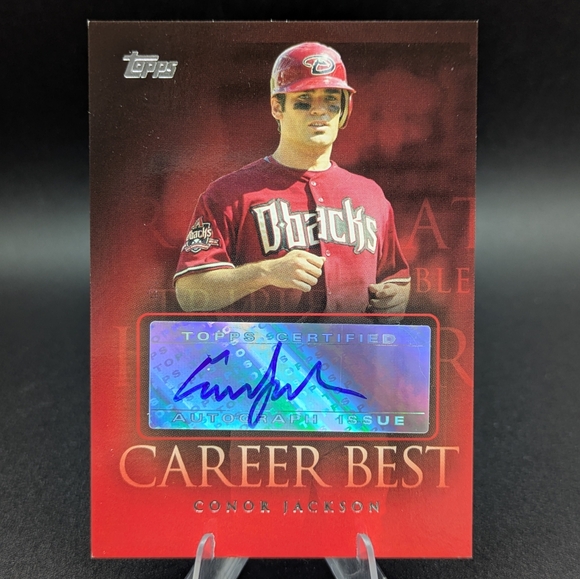Topps Other - 2009 Topps Career Best Autographs Conor Jackson Autograph #CBA-CJ Auto Signed